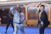 学习文班亚马？杰伦-布朗在少林寺参观